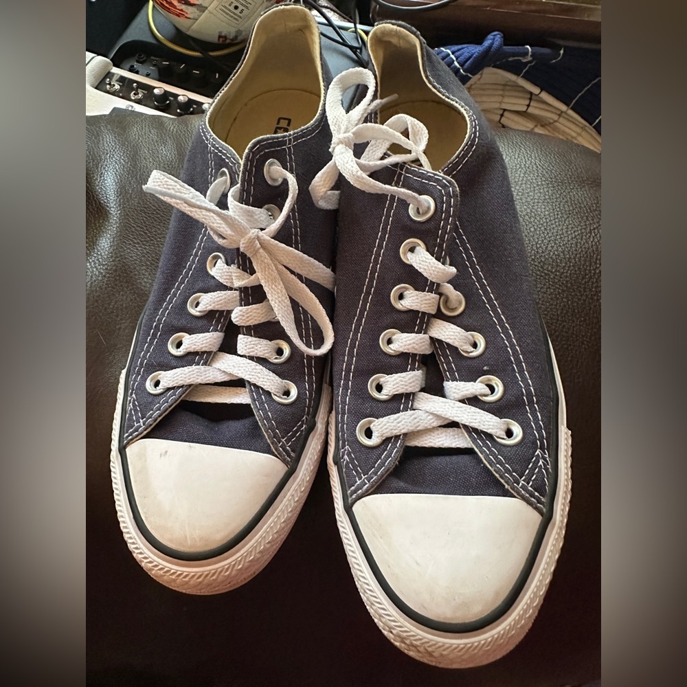 Perfect Summer Navy Converse Worn twice Women’s 8.5
